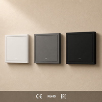 Interrupteur mural intelligent WiFi Tuya, norme européenne, tactile, 1, 2, 3, 4 voies, 100-240V, L+N, SmartLife, Google Home, CE, EAC