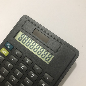 815B Calculator Battery Powered Black ABS Material Handbag Size Notebook Style Multi Purpose - Product Image 3