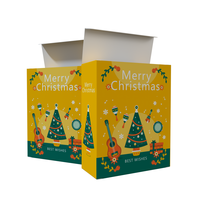 Cajas de Regalo Personalizadas para Dulces, Cajas de Papel para Galletas Navideñas, Contenedores para Regalos, Caja Portátil para Fiestas