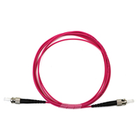 Cable de Fibra Óptica Personalizado OM4 Multimodo Dúplex Simplex con Conector LC SC FC ST MPO y Cubierta LSZH