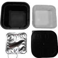 Boîte d'emballage alimentaire auto-chauffante à cordon de tirage pour repas MRE, camping et repas en plein air