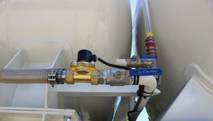 Pompe à vide à anneau liquide haute pression PTO de haute qualité à bas <span class=keywords><strong>prix</strong></span>, réservoir d'eau usée, semi-remorque en acier, charge utile maximale de 32 tonnes - Product Image 4