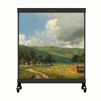 Affichage LED holographique transparent à large angle de vue avec image claire, garantie de 5 ans, taille personnalisable pour les expositions muséales