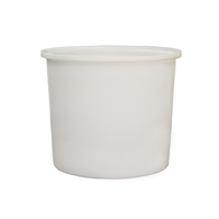 Seaux en plastique ronds de qualité supérieure 500L/600L/800L/1000L seaux et barils portables polyvalents pour emballage alimentaire