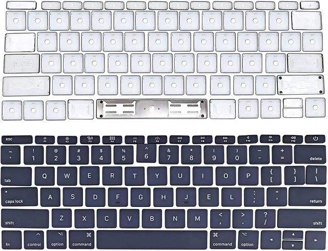 HK-HHT US Layout Keyboard Keycaps A1534/A1706/A1707/A1708 Full Set 101 Keys