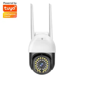 4MP thiên thần xem dual-ống Kính Mạng máy ảnh được xây dựng trong mic và loa không thấm nước Camera An Ninh tuya App mạng IP Camera