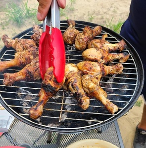 Cover Camping Popular Rotisserie Outdoor 14" Smokeless <strong>Grill</strong> With <strong>Lock</strong> - Product Image 1