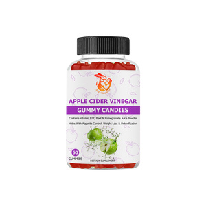 Gomitas de Vinagre de Sidra de Manzana con Etiqueta Personalizada para la Pérdida de Peso, Control del Apetito y Pérdida de Grasa, Gomitas Keto ACV para Adultos - Product Image 1