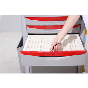 EM-ET072 चिकित्सा ट्रॉली गाड़ी अस्पताल के लिए फर्नीचर कैब अस्पताल के लिए आपातकालीन चिकित्सा ट्रॉली गाड़ी - Product Image 6