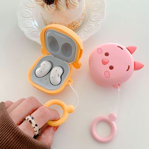 Étui de protection pour écouteurs en silicone caoutchouc avec motif d'ours et de <span class=keywords><strong>cochon</strong></span> en dessin animé 3D pour Samsung Galaxy Buds2 Pro/Buds2/Buds Pro/buds Live - Product Image 5