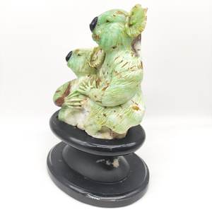Escultura de Koala Tallada en Crisoprasa, Artesanía de Piedras Preciosas Naturales, Ideal para Regalos Promocionales - Product Image 5