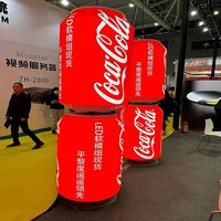 Écran LED à large angle de vision, pas de pixel de 2 mm, écran circulaire grand angle pour une portée maximale de la publicité, écran LED de forme personnalisée