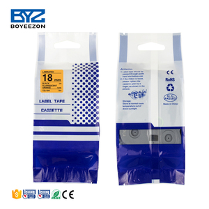 TZe-B41 Noir sur Orange Compatible Frère cassette rubans tz 18mm Étiquette Fluorescente Bandes 18mm imprimante étiquette pour <span class=keywords><strong>machine</strong></span> <span class=keywords><strong>à</strong></span> <span class=keywords><strong>écrire</strong></span> - Product Image 2