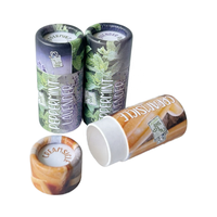 Déodorant de baume à lèvres Push up dans un tube de papier écologique Déodorant Stick 0.3oz Cosmétique Taille personnalisée avec design étanche à l'humidité