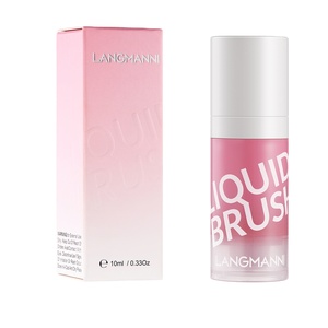 Presse bouteille de liquide blush liquide blush maquillage unique blush emballage <span class=keywords><strong>pailleté</strong></span> blush - Product Image 1