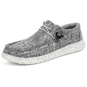 Soldes Exceptionnelles : Mocassins <span class=keywords><strong>Homme</strong></span> Tendance en Toile – Chaussures Décontractées Respirantes et Confortables à Enfiler pour la Conduite – Chaussures pour Hommes - Product Image 4