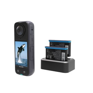 Insta360 X4 Batterie <span class=keywords><strong>USB</strong></span> Double Chargeur avec TYPE-<span class=keywords><strong>C</strong></span> Charge Rapide Usine Vente Chargeur de Batterie <span class=keywords><strong>Action</strong></span> Caméra Accessoires - Product Image 4