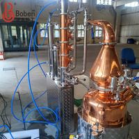 Boben New 50L/100L/200L Distillation Bouilloires Pompe Reflux Toujours pour Alcool Spiritueux pour Distillerie Usine De Fabrication Restaurant