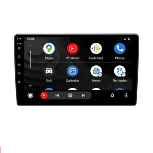 Topnavi Atacado OEM 9 Polegadas Tela Sensível Ao Toque Universal 2 Din Carro DVD Player GPS Android Rádio Car Carplay Música MP3