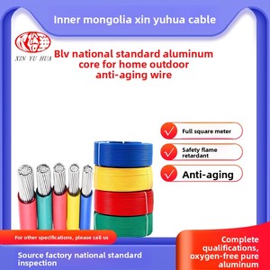 ZC-BLV Anti-envelhecimento único núcleo alumínio PVC Power cabos 2.5/4/6/10/16 quadrados para uso doméstico ao ar livre atende aos padrões nacionais - Product Image 3