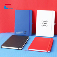 Carnet intelligent NFC de luxe personnalisé avec couverture en cuir PU réutilisable, puce NTAG213, compatible RFID pour cartes de visite