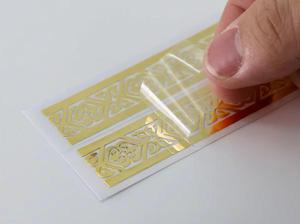 Etiqueta Adhesiva de Metal 3D con Logotipo de Níquel Electroformado Personalizado, Etiqueta de Transferencia Metálica Autoadhesiva a Prueba de Agua, Calcomanía con Nombre de Marca para Empaquetado OEM ODM - Product Image 3