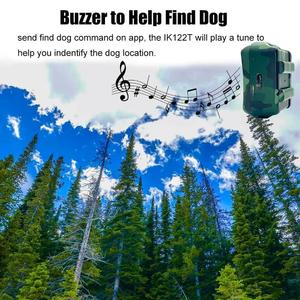 CE 인증된 IK122T PRO 4G GSM/GPRS GPS 강아지 목걸이 방수 헌팅 트래커 실시간 추적 분실 방지 짖음 제어 훈련 - Product Image 3