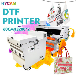 HYCAN 24인치(60cm) DTF 프린터 2 XP600 헤드, 비용 효율적이고 초보자 친화적인 DTF 스티커 인쇄, 맞춤형 의류용으로 설계됨 - Product Image 1
