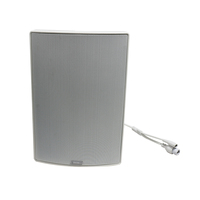 Altavoz de Pared Activo Bidireccional de 4 Pulgadas y 30W con POE y Dante, Resistente al Agua, para Sistemas de Megafonía