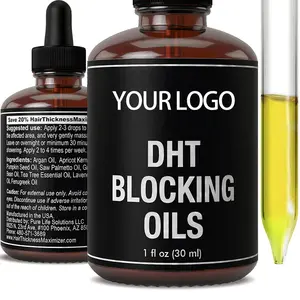 Травяные добавки DHT Blocker способствуют росту волос и предотвращают выпадение волос, жидкость для полости рта, бесплатный образец