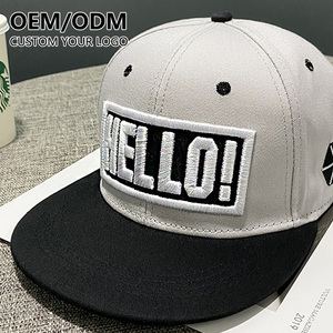 Cappellino Sportivo a 5/6 Pannelli di Alta Qualità, <span class=keywords><strong>Design</strong></span> Personalizzato con Logo Ricamato 3D, Cappello Hip Hop da Uomo con Chiusura Snapback - Product Image 4