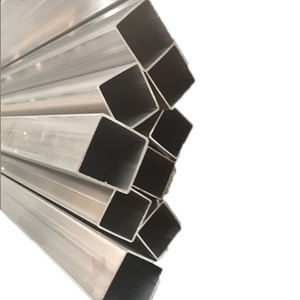 Venta al por mayor de fábrica 201 202 301 304 304L 321 316 316L cama de tubo cuadrado de acero inoxidable - Product Image 1