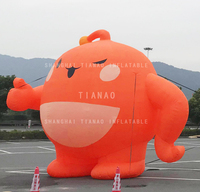 Modèle de dessin animé gonflable personnalisé modèle de mascotte gonflable modèle de poupée gonflable pour la publicité