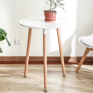 Juego de Sillas Redondas de Diseño de Lujo, Mesa de Comedor de Madera MDF para el Hogar y la Cocina - Product Image 4