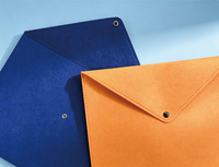 Porte-documents A4 personnalisé en feutre, organiseur de fichiers étanche, rangement de bureau, faible MOQ, impression de logo OEM