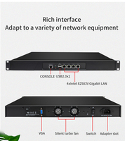 Mini PC Intel I226-V 226-V I226V I-226 I211 con Ventilador Silencioso, Router Microtik de 4 Puertos J4125, Dispositivo Pfsense, Firewall Pequeño
