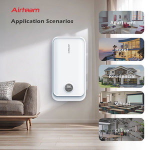Wall-mounted Ductless ERV Energy Recovery with Voc Sensor or Pm2.5 air Quality Sensor Auto Control Inside Room Air - Product Image 4