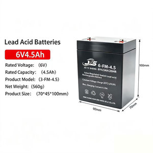 Batterie al piombo sigillate 6V 4.5Ah a valvola regolata (<span class=keywords><strong>LA</strong></span>) per auto giocattolo elettriche, spruzzatori, altoparlanti da esterno, luci di emergenza per porte - Product Image 5