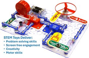 Kit de Experimentos Electrónicos Educativos para Niños, Kit de Ciencia e Ingeniería STEM para Construir Circuitos - Product Image 4