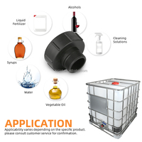Adaptateur de raccordement rapide Tonjet TIQ S100x8/3" femelle à camlock 2 pouces, réducteur pour réservoir IBC, pièces de rechange et accessoires