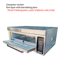 Guangzhou 3 niveles 6 bandejas cocina comercial horno eléctrico máquina de pan equipo horno pan pastel