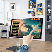 21.5 pouces 100% SRGB Portable Smart TV intégré 13Mp caméra USB nouveau moniteur industriel tactile à écran Mobile pour le travail de conférence