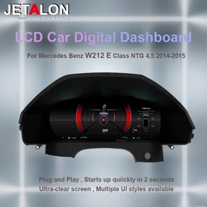 Panel de Instrumentos Digital Virtual Navirider para Mercedes Benz Clase E W212 NTG4.5 2014-2015, Pantalla LCD, Velocímetro, USB para Auto - Product Image 1