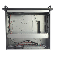 Casing Server ATX 19 Inci Plastik Paduan Aluminium Rak Server dengan Layar LCD untuk Peralatan Komunikasi, Casing Komputer, Tower