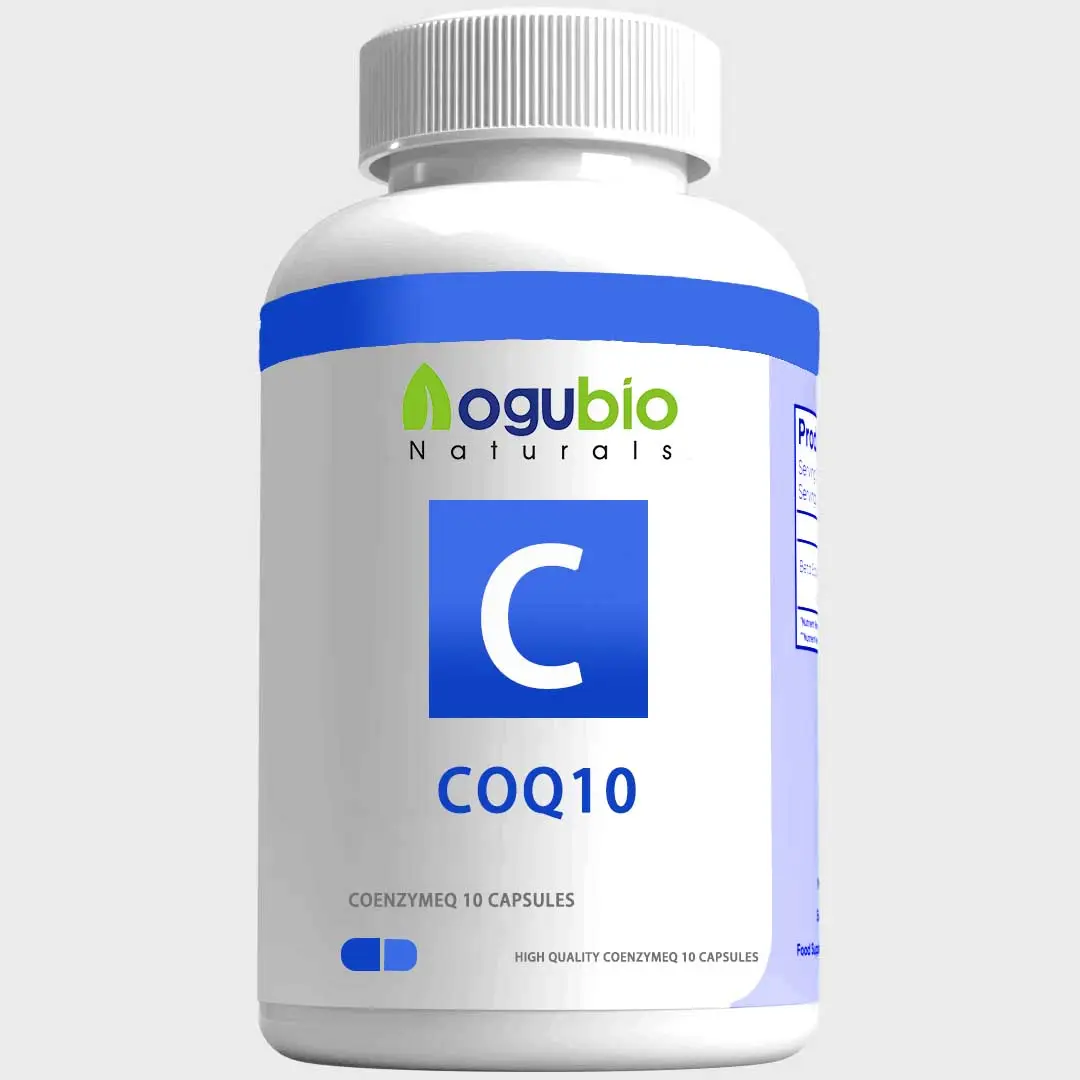 OEM materia prima a granel 400mg Ubiquinol Coq10 coenzima Q10 cápsulas para un corazón sano