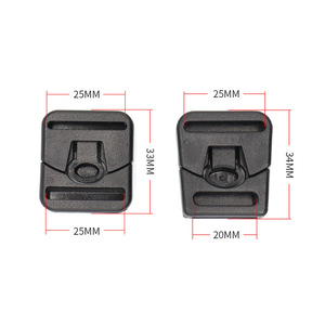 <b>Clip</b> Buckle Plastic Fasteners 25Mm For Bags Durable Accessory - Product Image 2