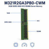 Module de mémoire serveur M321R2GA3PB0-CWM 16 Go DDR5 5600 MHz ECC RDIMM, RAM enregistrée pour serveur d'entreprise