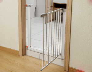 Barrière de sécurité double porte pour <span class=keywords><strong>escalier</strong></span>, en treillis de protection pour enfants, pour bibliothèque et animaux de compagnie, vente en gros - Product Image 5