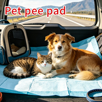 Tapis d'apprentissage pour chiots super absorbants et anti-fuites, fabriqués par une usine OEM professionnelle, avec contenu personnalisé, en gros