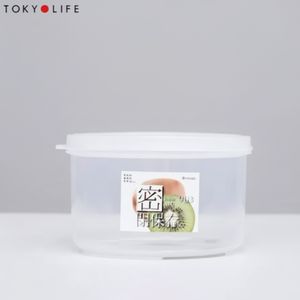 Inomata Idear Récipient et stockage des aliments plat d'accompagnement rond moyen profond - Product Image 1